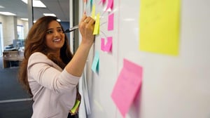 MADCAP services and project planning on a whiteboard in the office